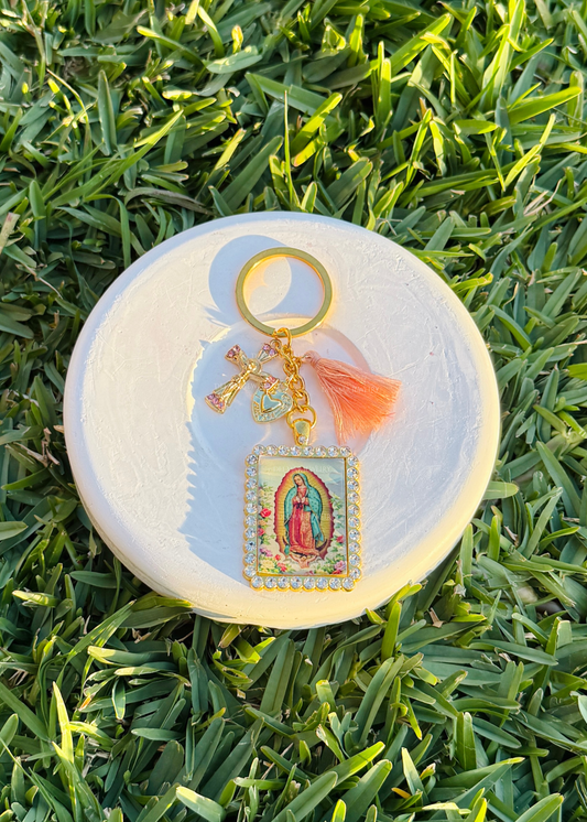Our Lady Of Guadalupe Image Keychain