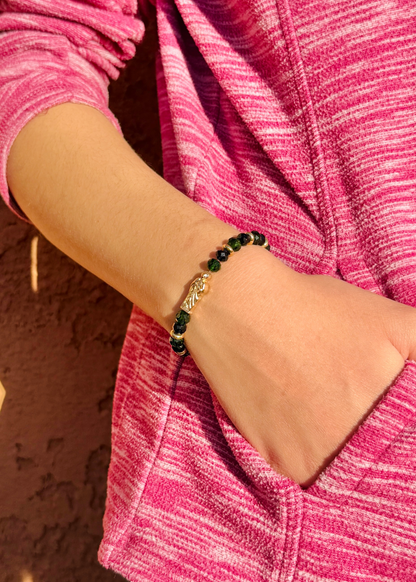 Saint Jude Beaded Charm Bracelet
