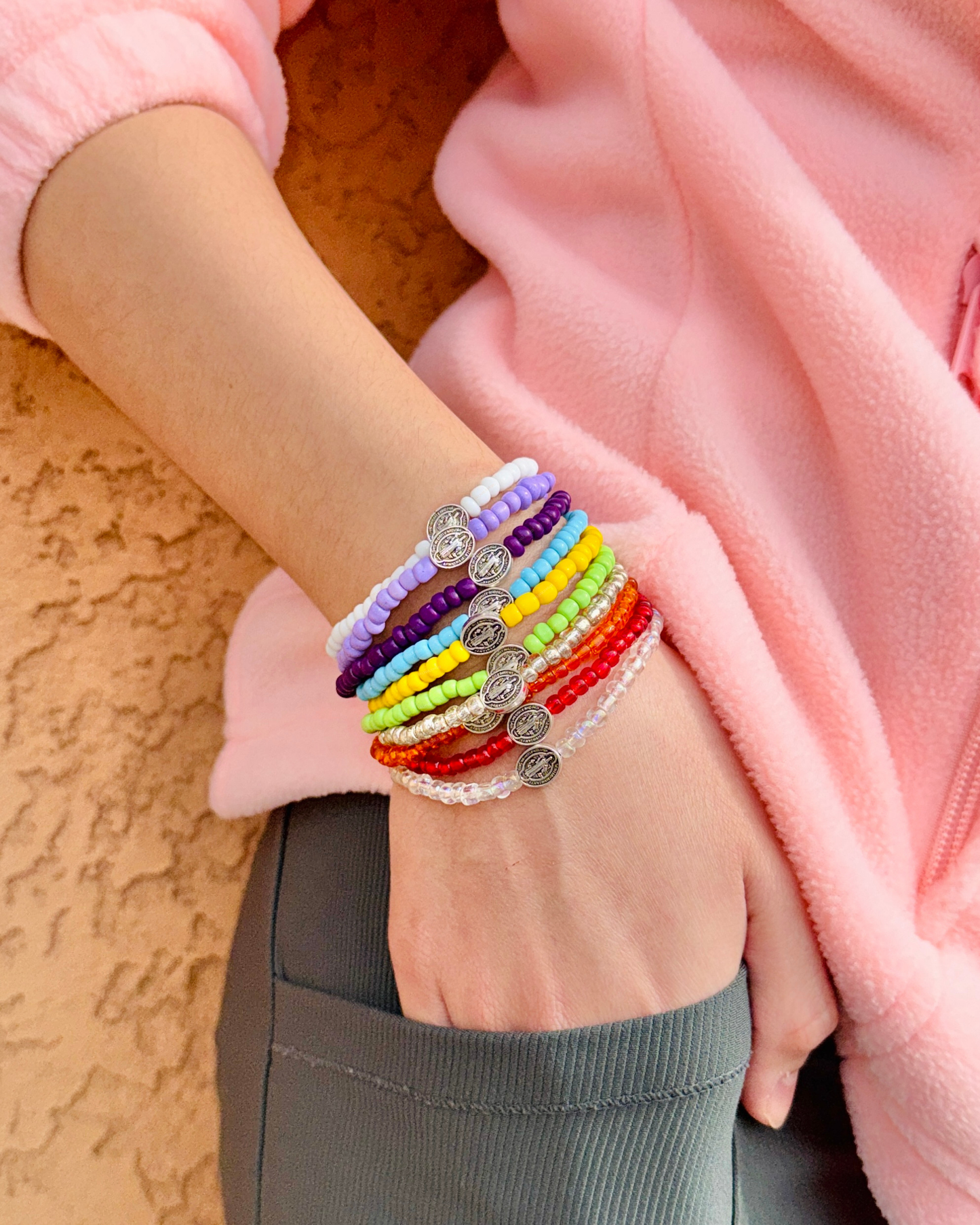 St.Benedict Bracelets/Pulseras San Benito