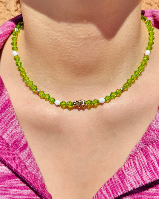 Lucky Elephant Beaded Necklace