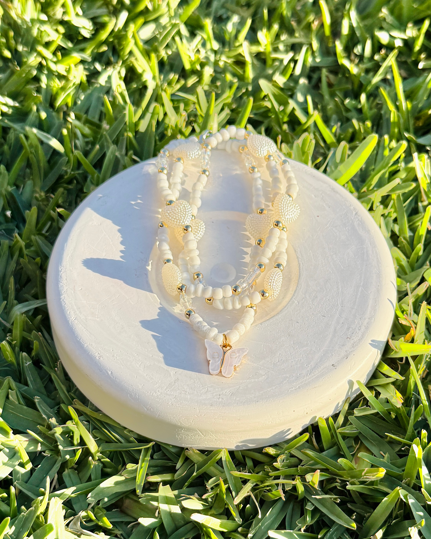 Butterfly Heart Necklace