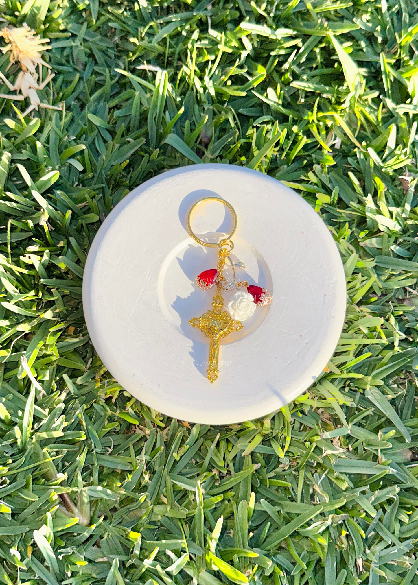 Jesus Crucifix Cross Keychain