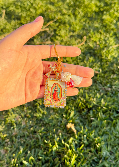 Our Lady Of Guadalupe Image Keychain