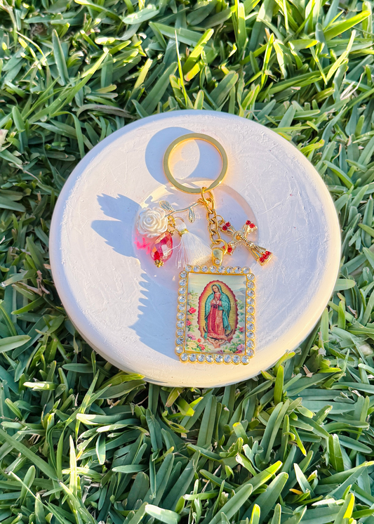 Our Lady Of Guadalupe Image Keychain