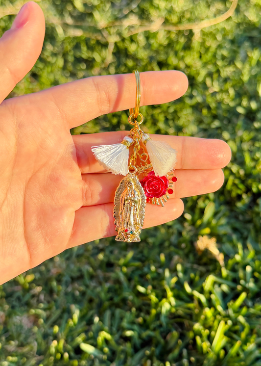 Virgen de Guadalupe Keychain
