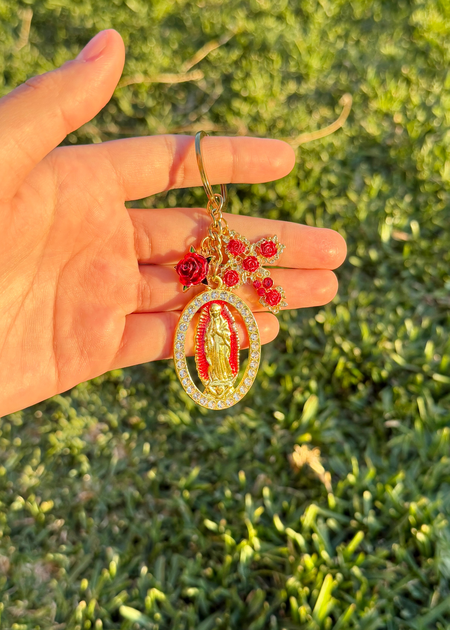 La Rosa: Virgen de Guadalupe Keychain 02