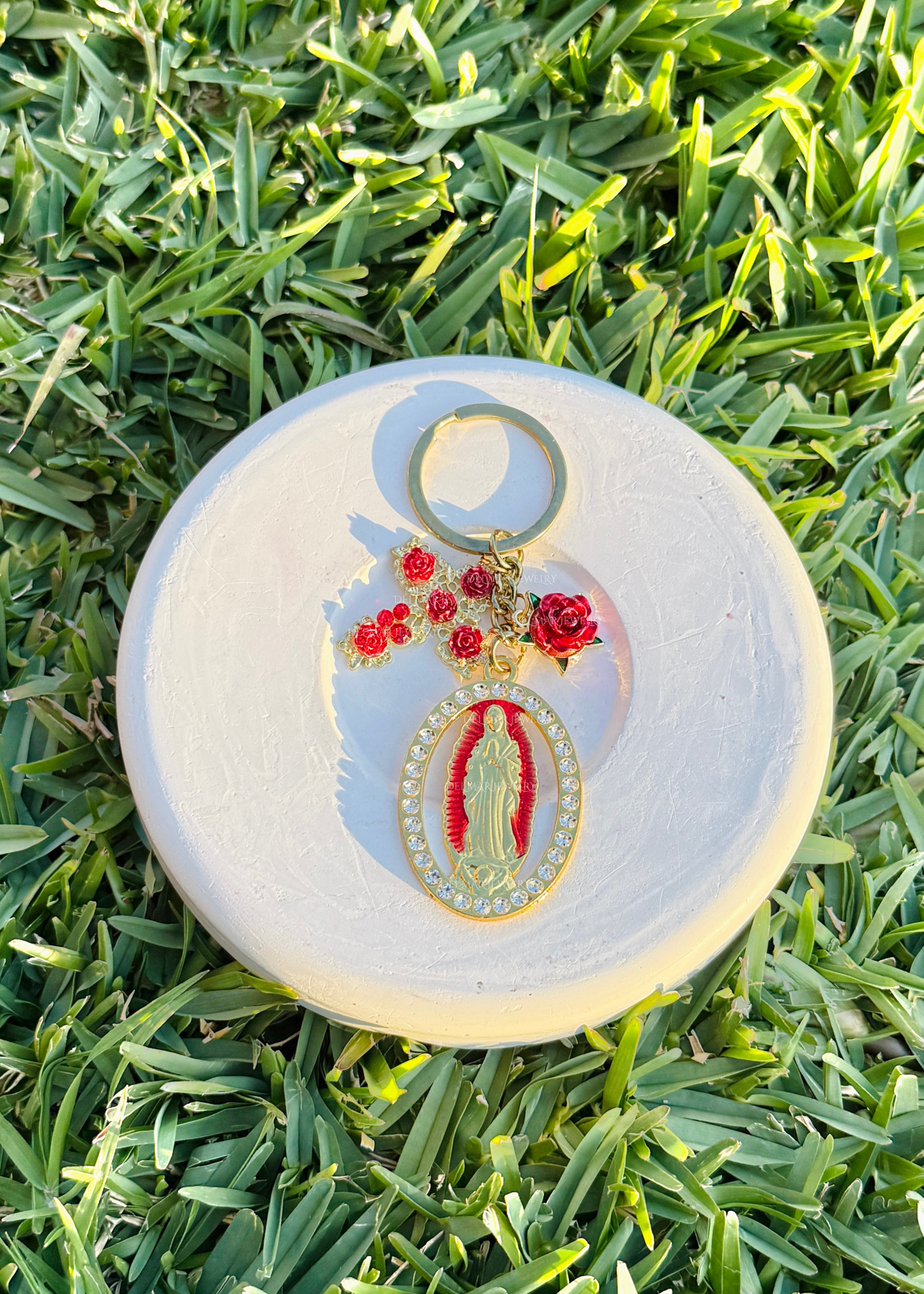 La Rosa: Virgen de Guadalupe Keychain 02