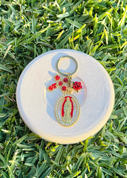 La Rosa: Virgen de Guadalupe Keychain 02