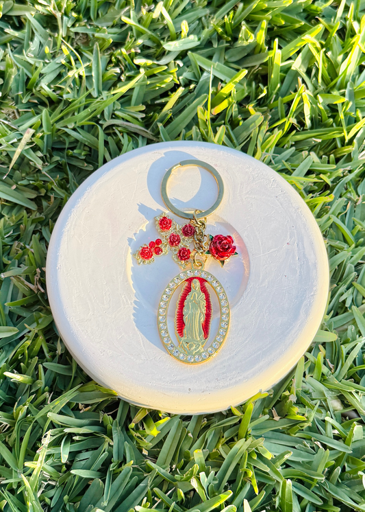 La Rosa: Virgen de Guadalupe Keychain 02