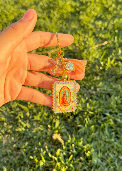 Our Lady Of Guadalupe Image Keychain