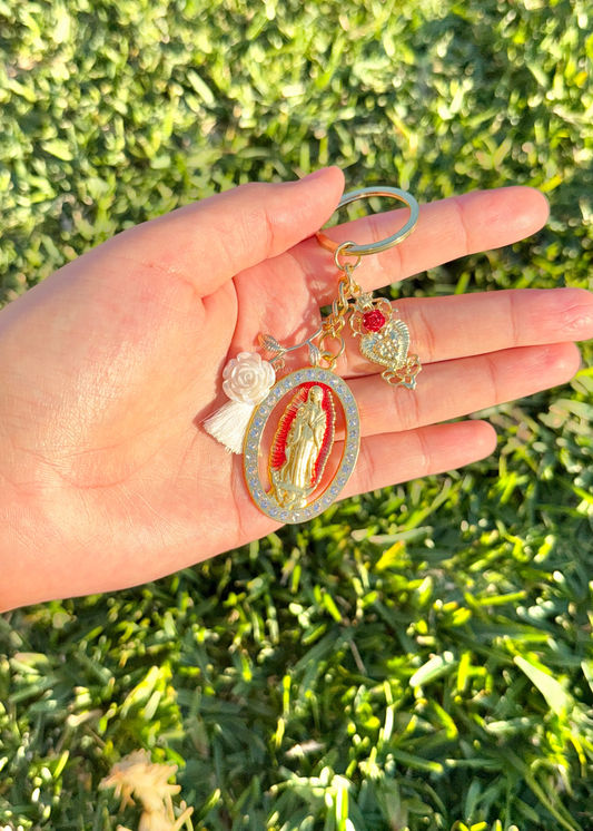 La Virgen De Guadalupe Keychain