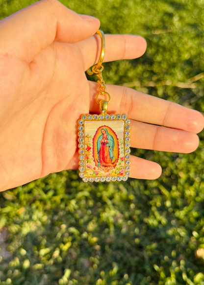 Our Lady Of Guadalupe Image Keychain Solo