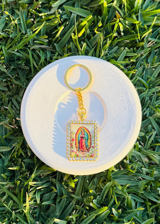 Our Lady Of Guadalupe Image Keychain Solo