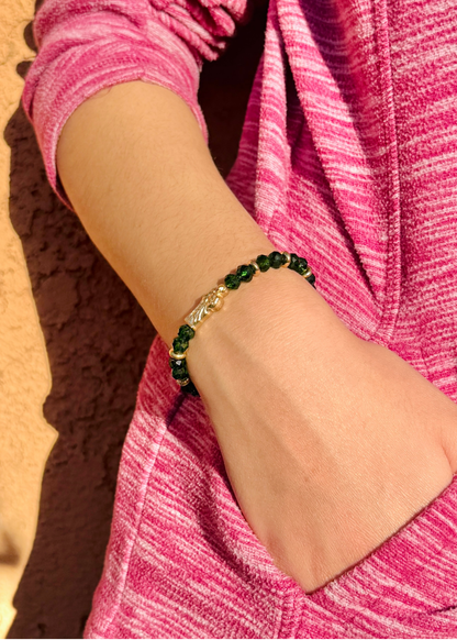 Saint Jude Beaded Charm Bracelet