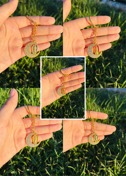 Luna de Guadalupe Keychain