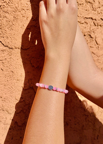 Sant Benedict— 6mm Glass Beaded Bracelets