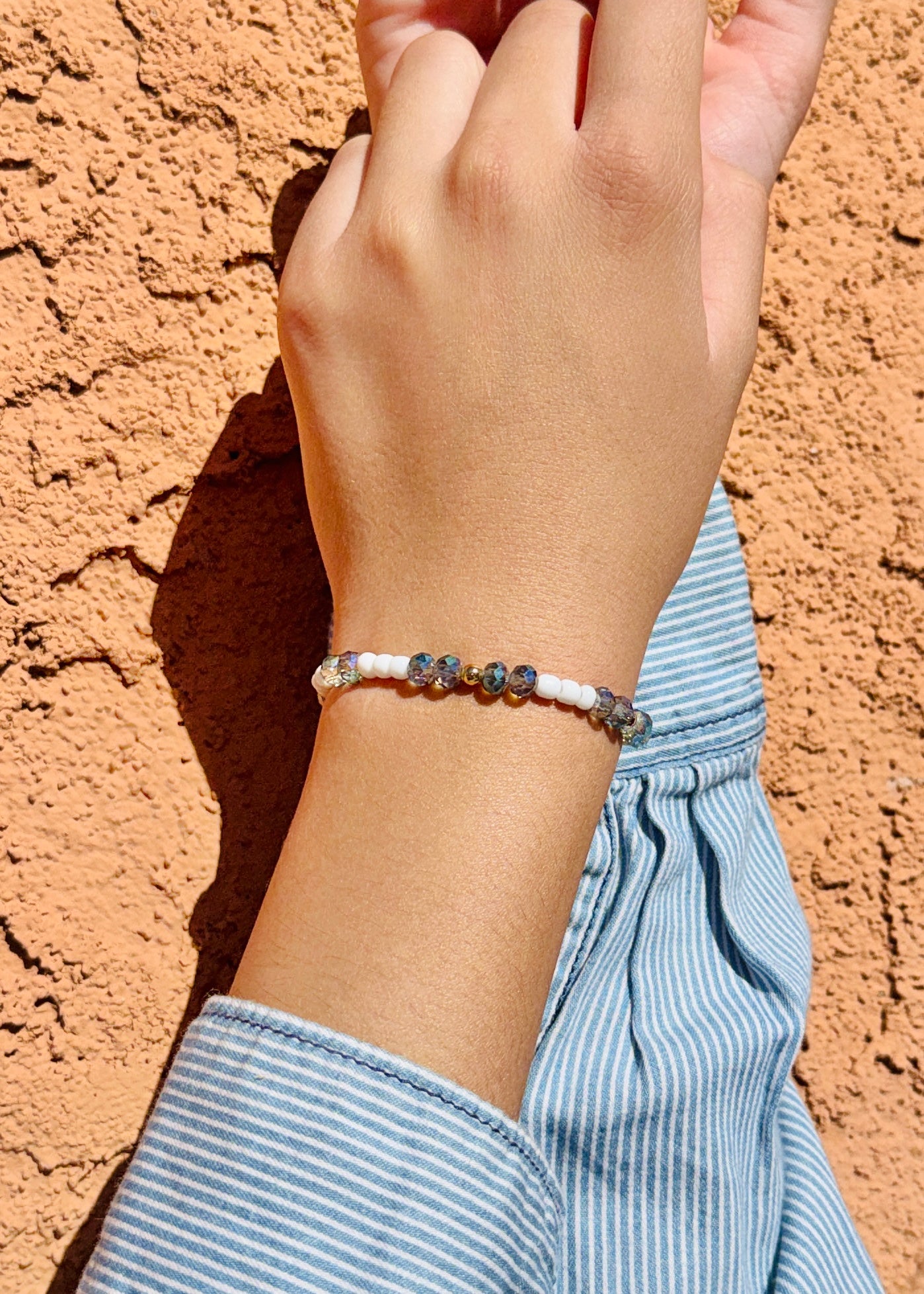 Fly Whimsy—Beaded Bracelet Stack