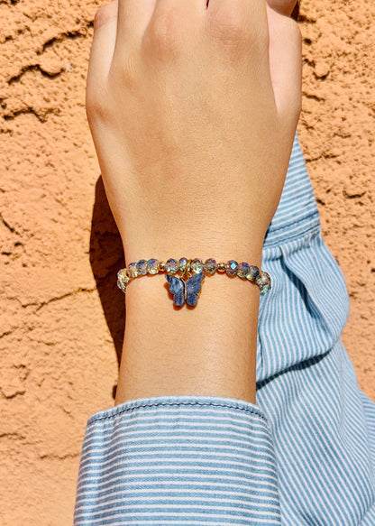 Fly Whimsy—Beaded Bracelet Stack