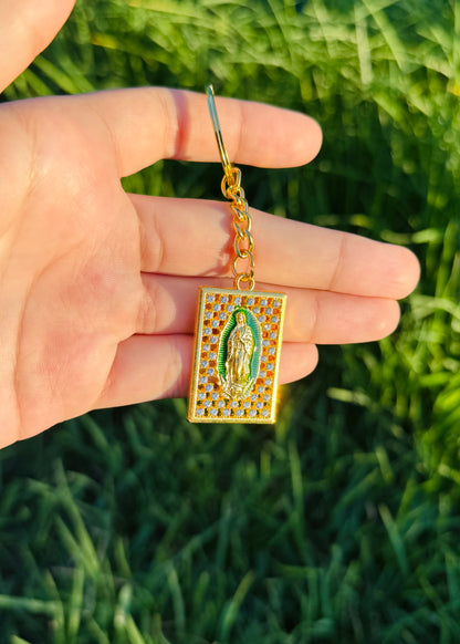 La Virgin de Guadalupe Keychain