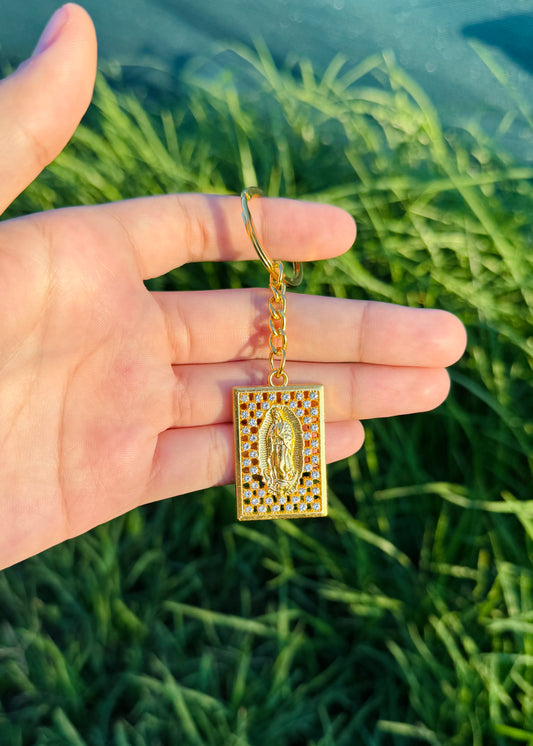 La Virgin de Guadalupe Keychain