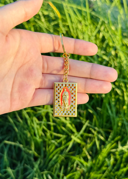 La Virgin de Guadalupe Keychain