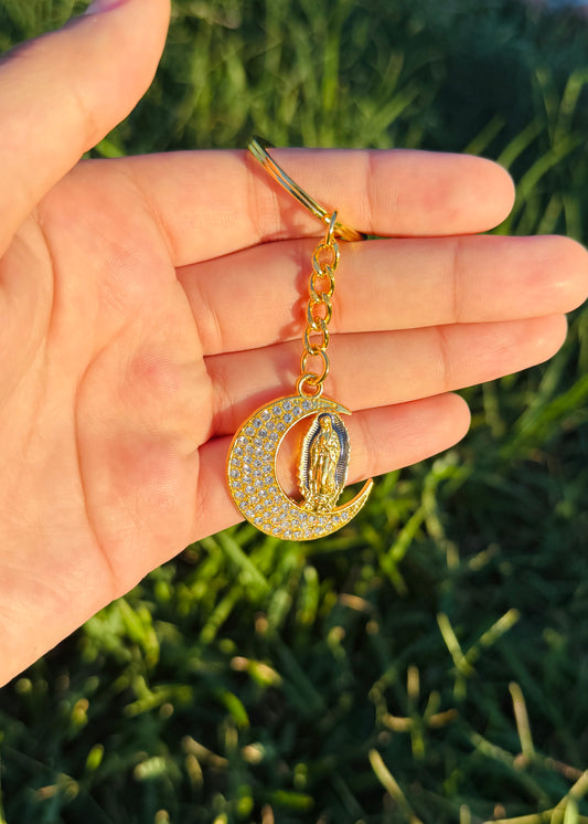Luna de Guadalupe Keychain