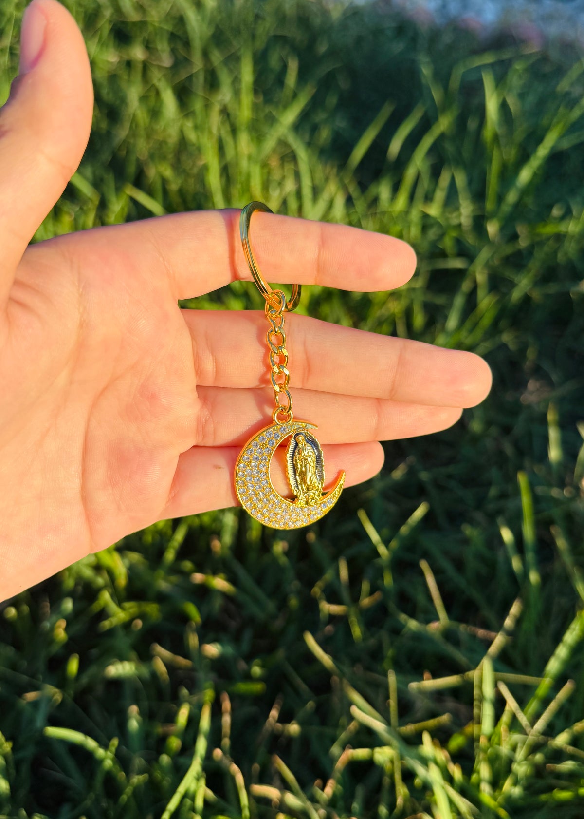 Luna de Guadalupe Keychain
