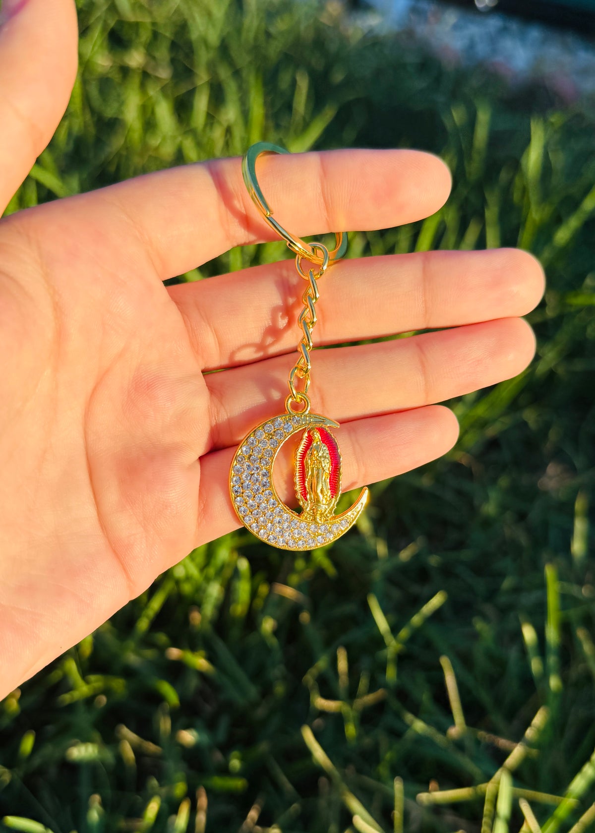 Luna de Guadalupe Keychain