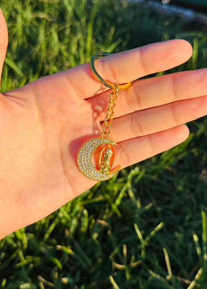 Luna de Guadalupe Keychain