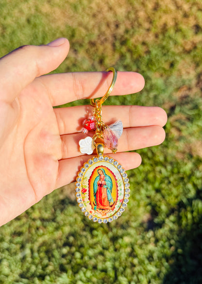 Our Lady Of Guadalupe Image Keychain