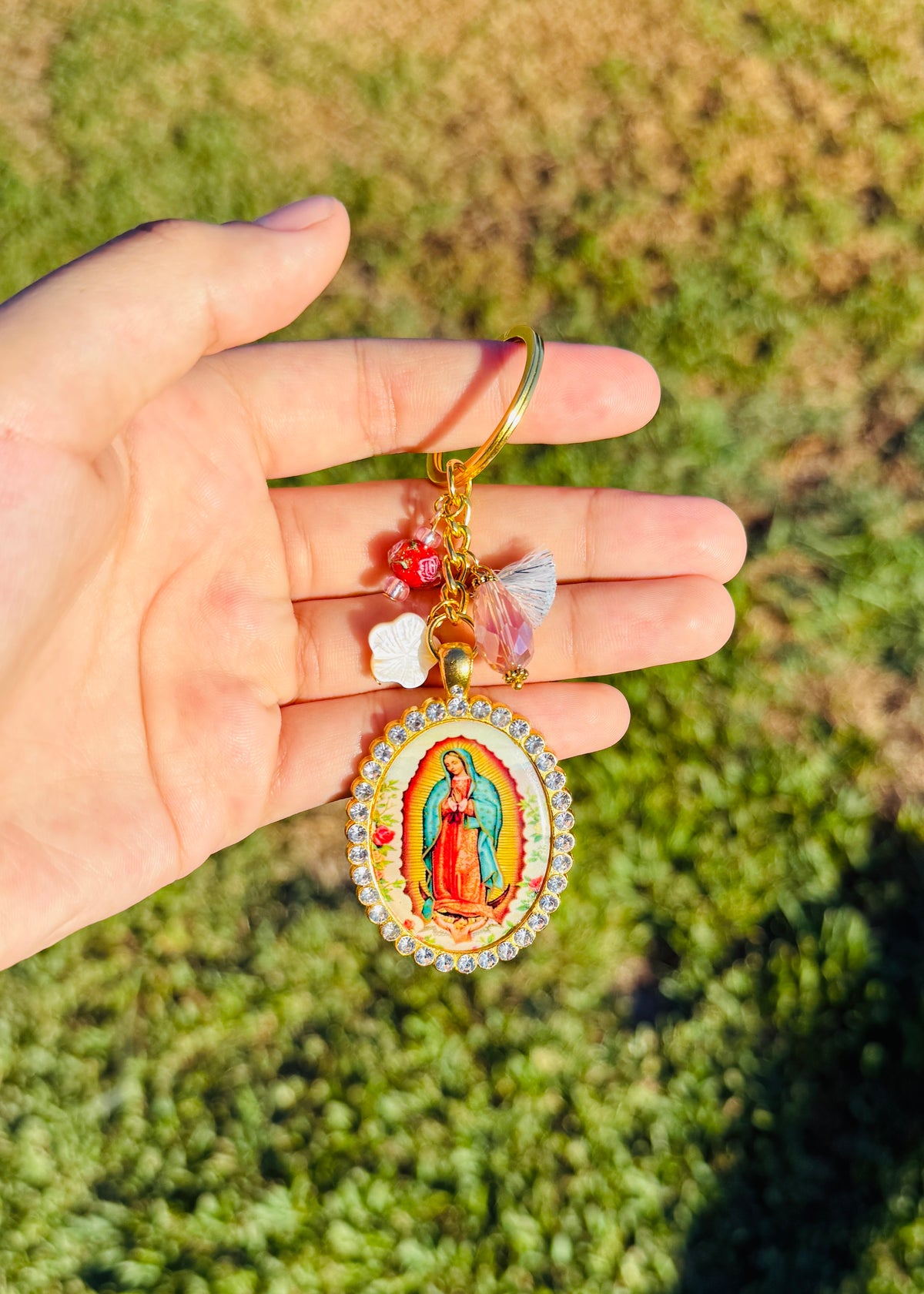 Our Lady Of Guadalupe Image Keychain